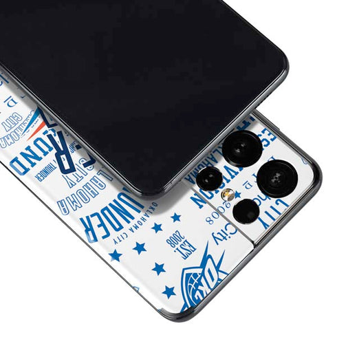 NBA Oklahoma City Thunder Historic Blast Galaxy S21 Ultra 5G Skin