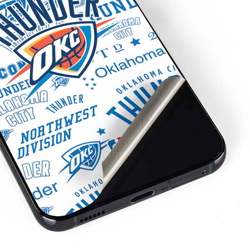 NBA Oklahoma City Thunder Historic Blast Galaxy S22 Plus Skin