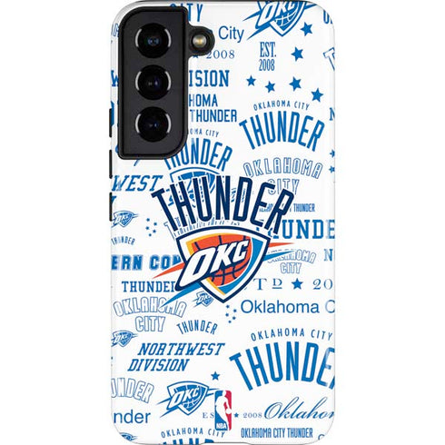 NBA Oklahoma City Thunder Historic Blast Galaxy S22 Pro Case