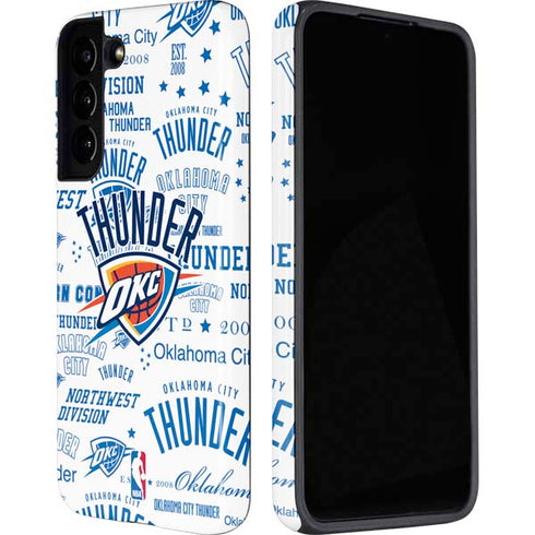 NBA Oklahoma City Thunder Historic Blast Galaxy S22 Pro Case