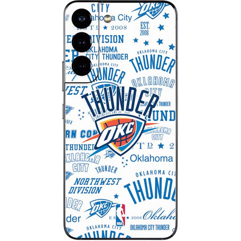 NBA Oklahoma City Thunder Historic Blast Galaxy S22 Skin
