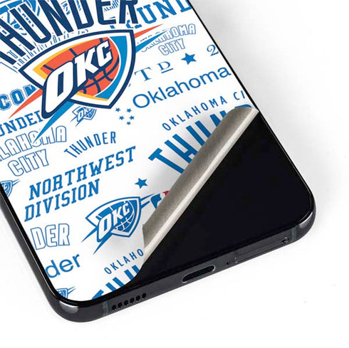 NBA Oklahoma City Thunder Historic Blast Galaxy S22 Skin