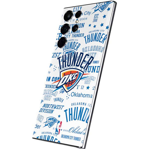 NBA Oklahoma City Thunder Historic Blast Galaxy S22 Ultra Skin