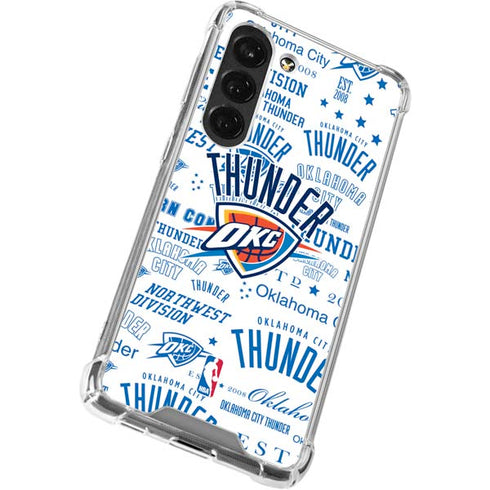 NBA Oklahoma City Thunder Historic Blast Galaxy S23 Clear Case