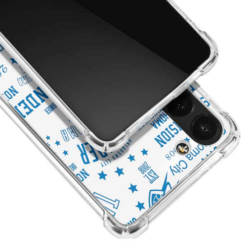 NBA Oklahoma City Thunder Historic Blast Galaxy S23 Plus Clear Case