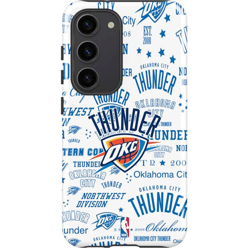 NBA Oklahoma City Thunder Historic Blast Galaxy S23 Pro Case