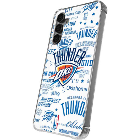 NBA Oklahoma City Thunder Historic Blast Galaxy S24 Plus Clear Case