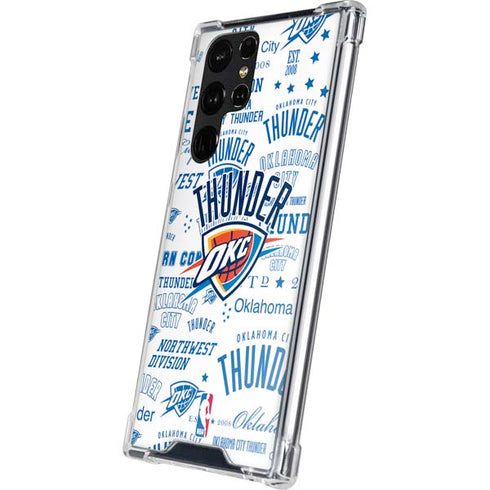 NBA Oklahoma City Thunder Historic Blast Galaxy S24 Ultra Clear Case