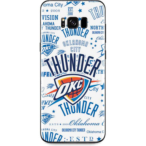 NBA Oklahoma City Thunder Historic Blast Galaxy S8 Plus Skin