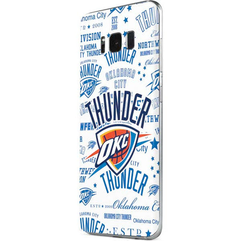 NBA Oklahoma City Thunder Historic Blast Galaxy S8 Skin
