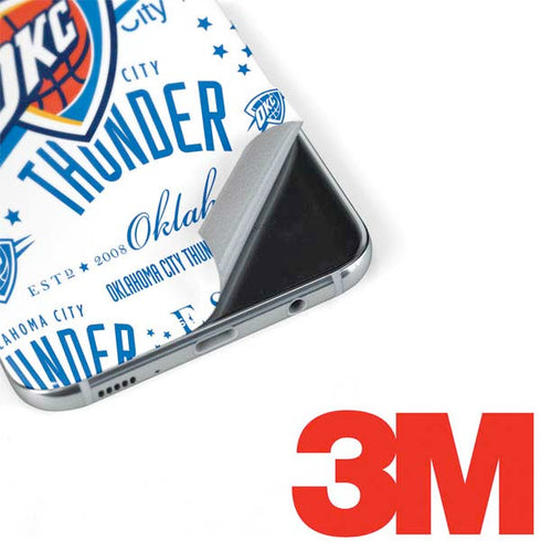 NBA Oklahoma City Thunder Historic Blast Galaxy S8 Skin