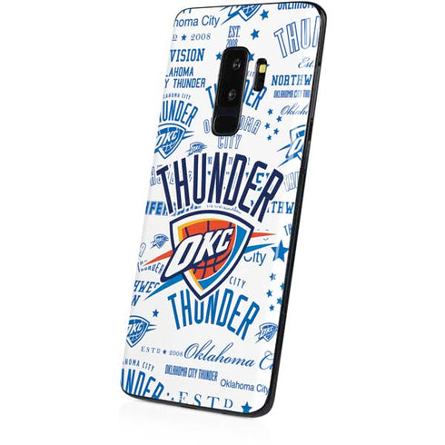 NBA Oklahoma City Thunder Historic Blast Galaxy S9 Plus Skin