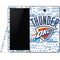 NBA Oklahoma City Thunder Historic Blast Samsung Galaxy Tab Skin