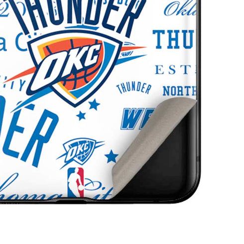 NBA Oklahoma City Thunder Historic Blast Galaxy Z Flip Skin