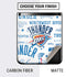 NBA Oklahoma City Thunder Historic Blast Galaxy Z Flip Skin