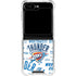 NBA Oklahoma City Thunder Historic Blast Galaxy Z Flip5 5G Clear Case