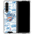 NBA Oklahoma City Thunder Historic Blast Galaxy Z Fold4 5G Clear Case