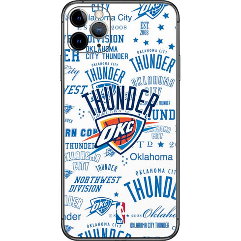 NBA Oklahoma City Thunder Historic Blast iPhone 11 Pro Max Skin