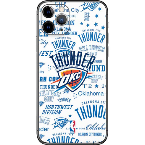 NBA Oklahoma City Thunder Historic Blast iPhone 11 Pro Skin