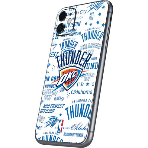 NBA Oklahoma City Thunder Historic Blast iPhone 11 Skin