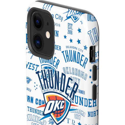 NBA Oklahoma City Thunder Historic Blast iPhone 12 Impact Case