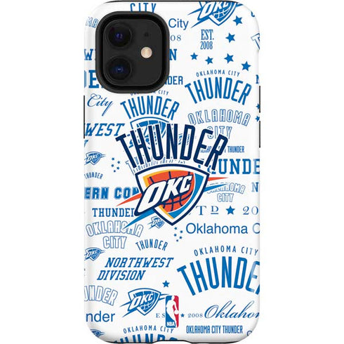 NBA Oklahoma City Thunder Historic Blast iPhone 12 Mini Impact Case