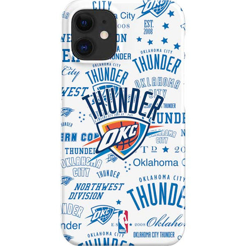 NBA Oklahoma City Thunder Historic Blast iPhone 12 Mini Lite Case