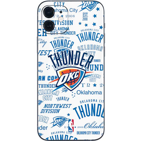 NBA Oklahoma City Thunder Historic Blast iPhone 12 Mini Skin