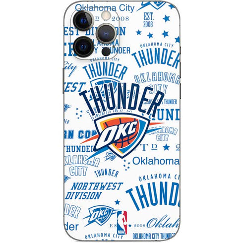 NBA Oklahoma City Thunder Historic Blast iPhone 12 Pro Max Skin