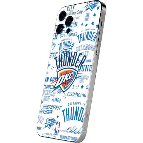NBA Oklahoma City Thunder Historic Blast iPhone 12 Pro Max Skin