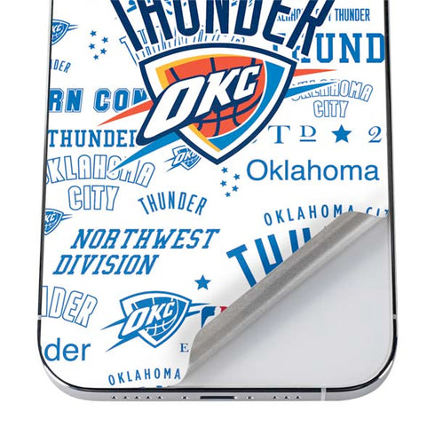 NBA Oklahoma City Thunder Historic Blast iPhone 12 Pro Max Skin