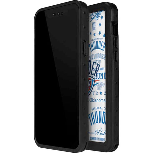 NBA Oklahoma City Thunder Historic Blast iPhone 12 Pro Max Waterproof Case