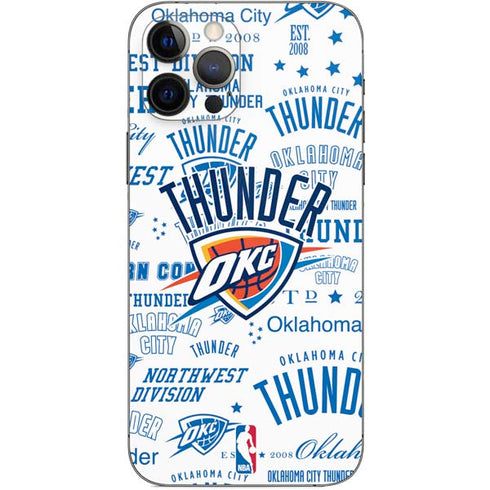 NBA Oklahoma City Thunder Historic Blast iPhone 12 Pro Skin