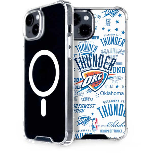 NBA Oklahoma City Thunder Historic Blast iPhone 13 MagSafe Case