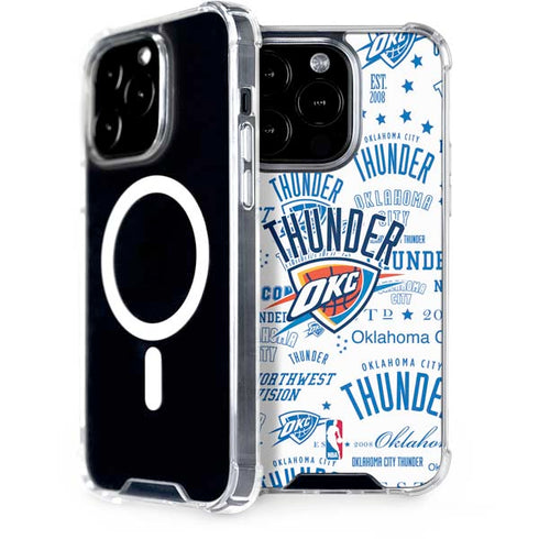 NBA Oklahoma City Thunder Historic Blast iPhone 13 Pro MagSafe Case