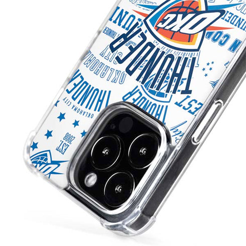 NBA Oklahoma City Thunder Historic Blast iPhone 13 Pro Max MagSafe Case