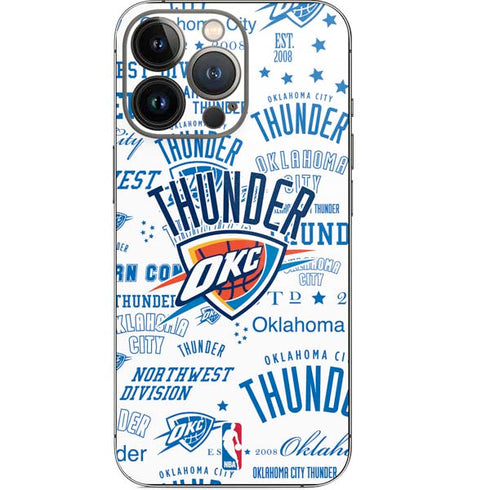 NBA Oklahoma City Thunder Historic Blast iPhone 13 Pro Skin