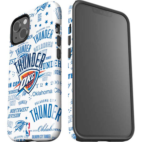 NBA Oklahoma City Thunder Historic Blast iPhone 15 Impact Case