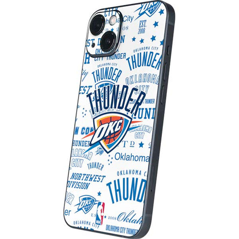 NBA Oklahoma City Thunder Historic Blast iPhone 14 Plus Skin