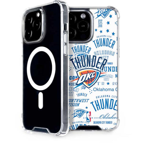 NBA Oklahoma City Thunder Historic Blast iPhone 15 Pro Max MagSafe Case