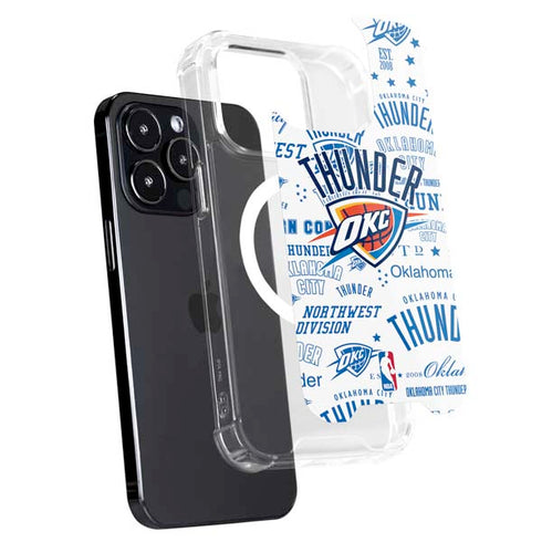 NBA Oklahoma City Thunder Historic Blast iPhone 15 Pro Max MagSafe Case