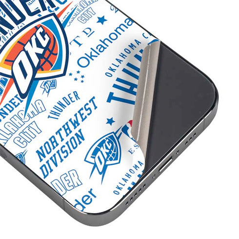 NBA Oklahoma City Thunder Historic Blast iPhone 14 Pro Max Skin