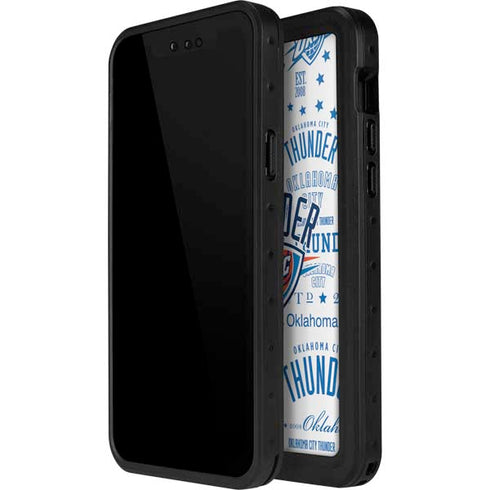 NBA Oklahoma City Thunder Historic Blast iPhone 14 Pro Max Waterproof Case