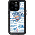 NBA Oklahoma City Thunder Historic Blast iPhone 14 Pro Waterproof Case