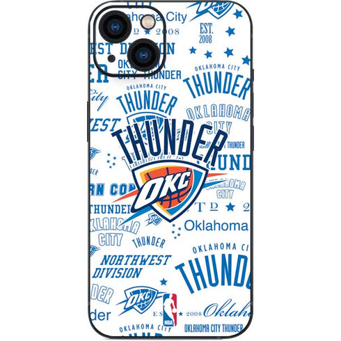 NBA Oklahoma City Thunder Historic Blast iPhone 14 Skin
