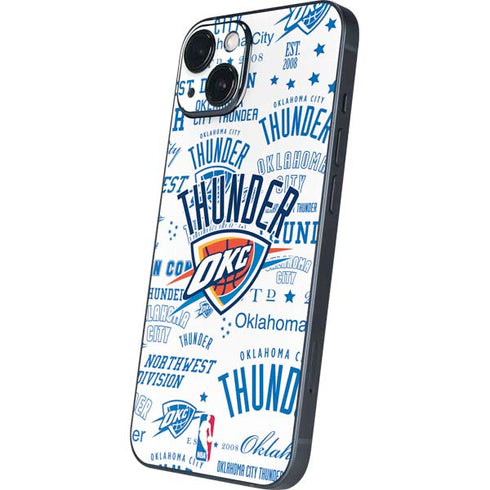 NBA Oklahoma City Thunder Historic Blast iPhone 14 Skin