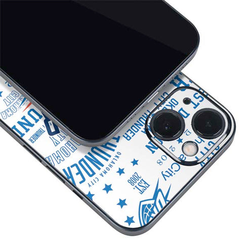 NBA Oklahoma City Thunder Historic Blast iPhone 14 Skin