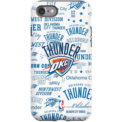 NBA Oklahoma City Thunder Historic Blast iPhone SE (2nd & 3rd Gen) Pro Case