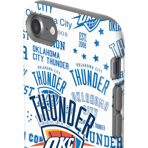 NBA Oklahoma City Thunder Historic Blast iPhone SE (2nd & 3rd Gen) Pro Case