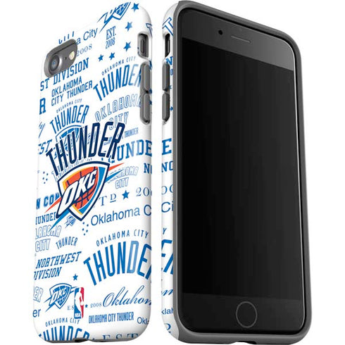 NBA Oklahoma City Thunder Historic Blast iPhone SE (2nd & 3rd Gen) Pro Case